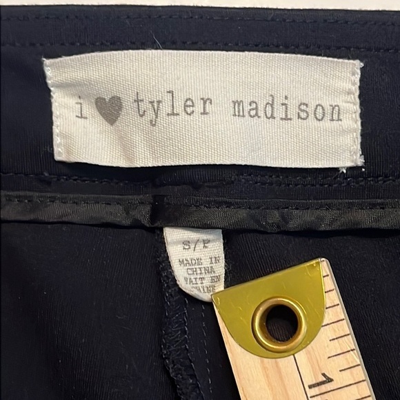 I Love Tyler Madison ILTM Black Pull on Dress Pants Size S - Picture 6 of 9